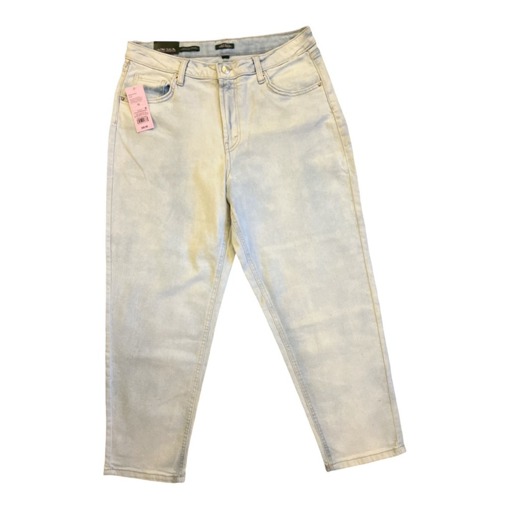 Wild Fables Womens Jeans 12/27” inseam Responsible Style super high-rise tapered